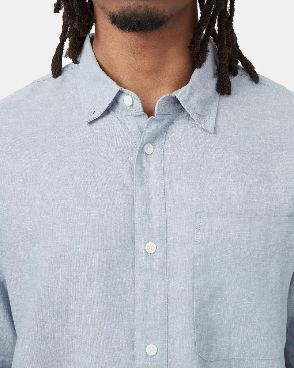 Hemp Button Front Shirt sold by tentree product image thumbnail 4
