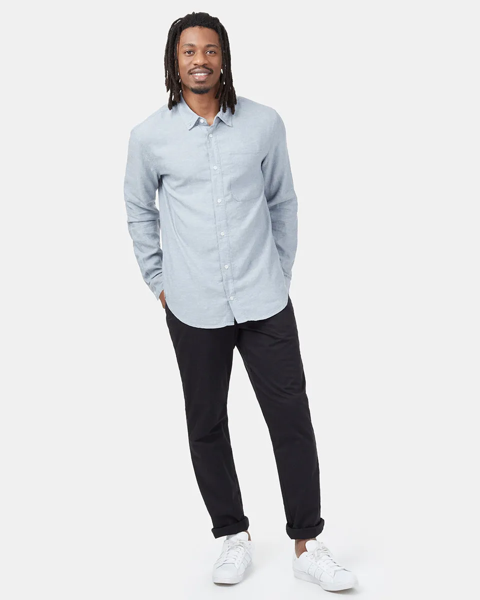 Hemp Button Front Shirt sold by tentree product image thumbnail 2