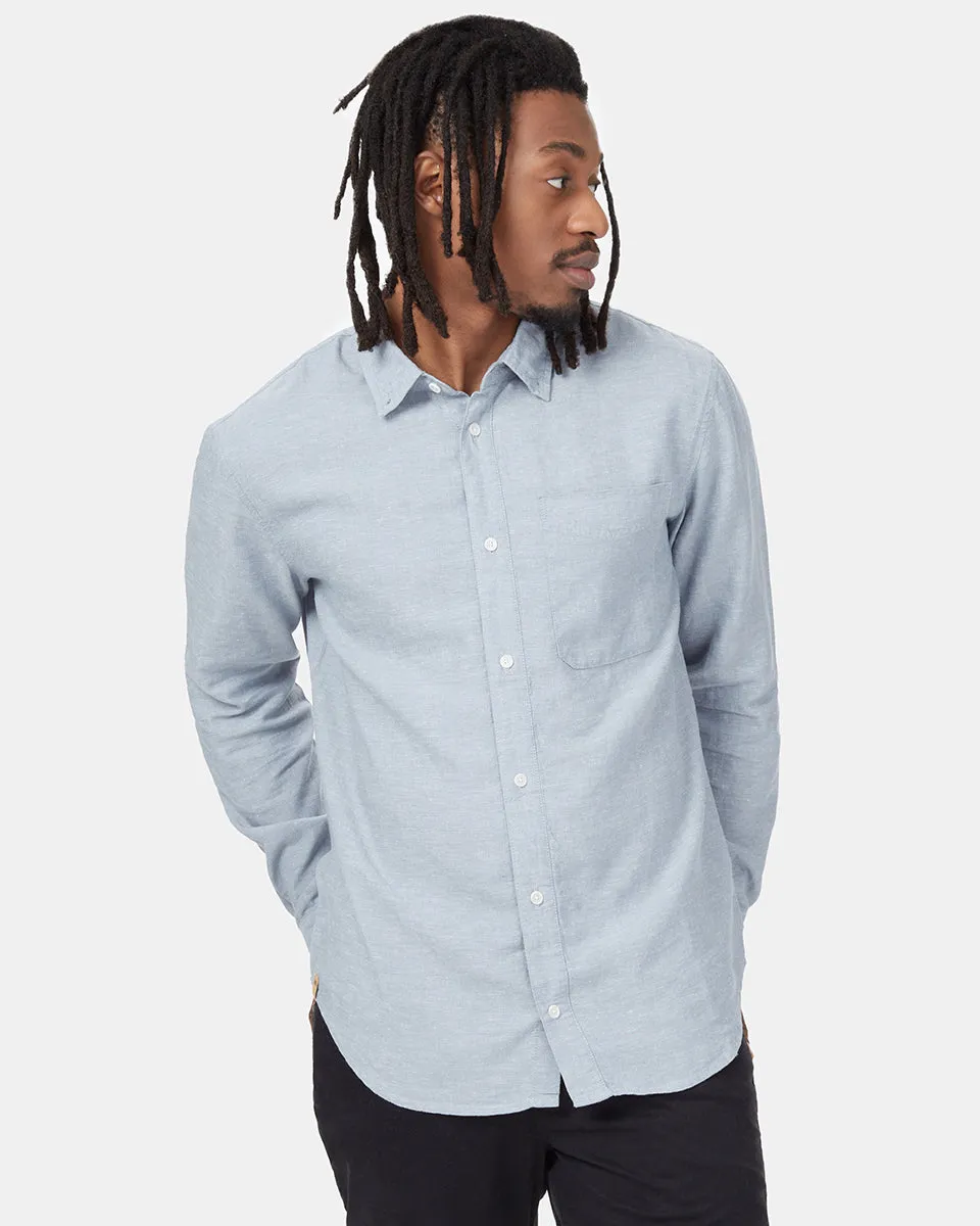 Hemp Button Front Shirt sold by tentree