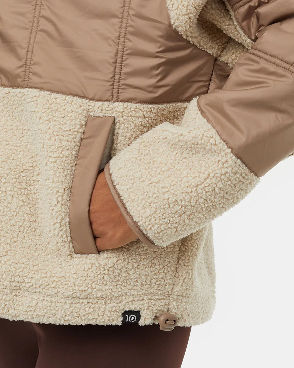 Recycled Boucle Full Snap Hoodie sold by tentree product image thumbnail 5