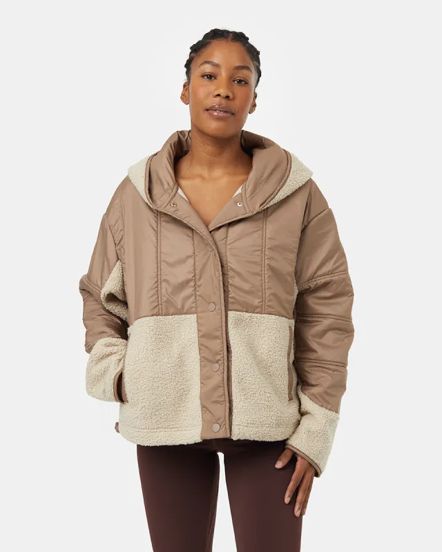 Recycled Boucle Full Snap Hoodie sold by tentree