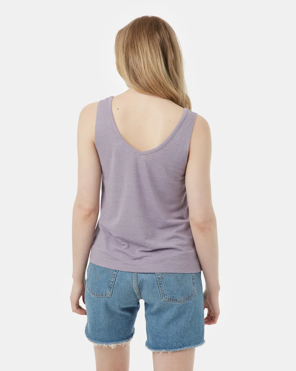 Double V Hemp Tank sold by tentree product image thumbnail 4