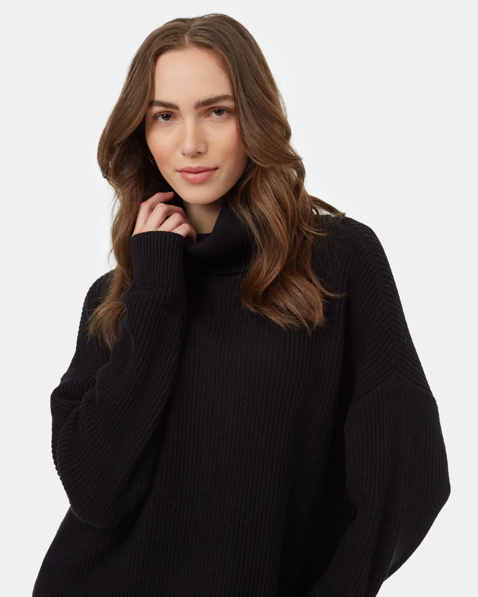 Highline Oversized Turtleneck Dress sold by tentree product image thumbnail 4