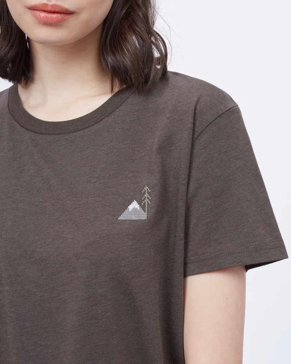 Peaks Embroidery T-Shirt sold by tentree product image thumbnail 3
