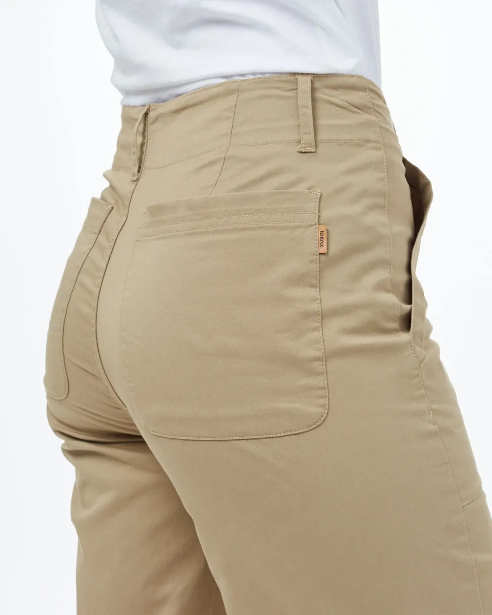 Twill Cropped Wide Leg Pant sold by tentree product image thumbnail 5