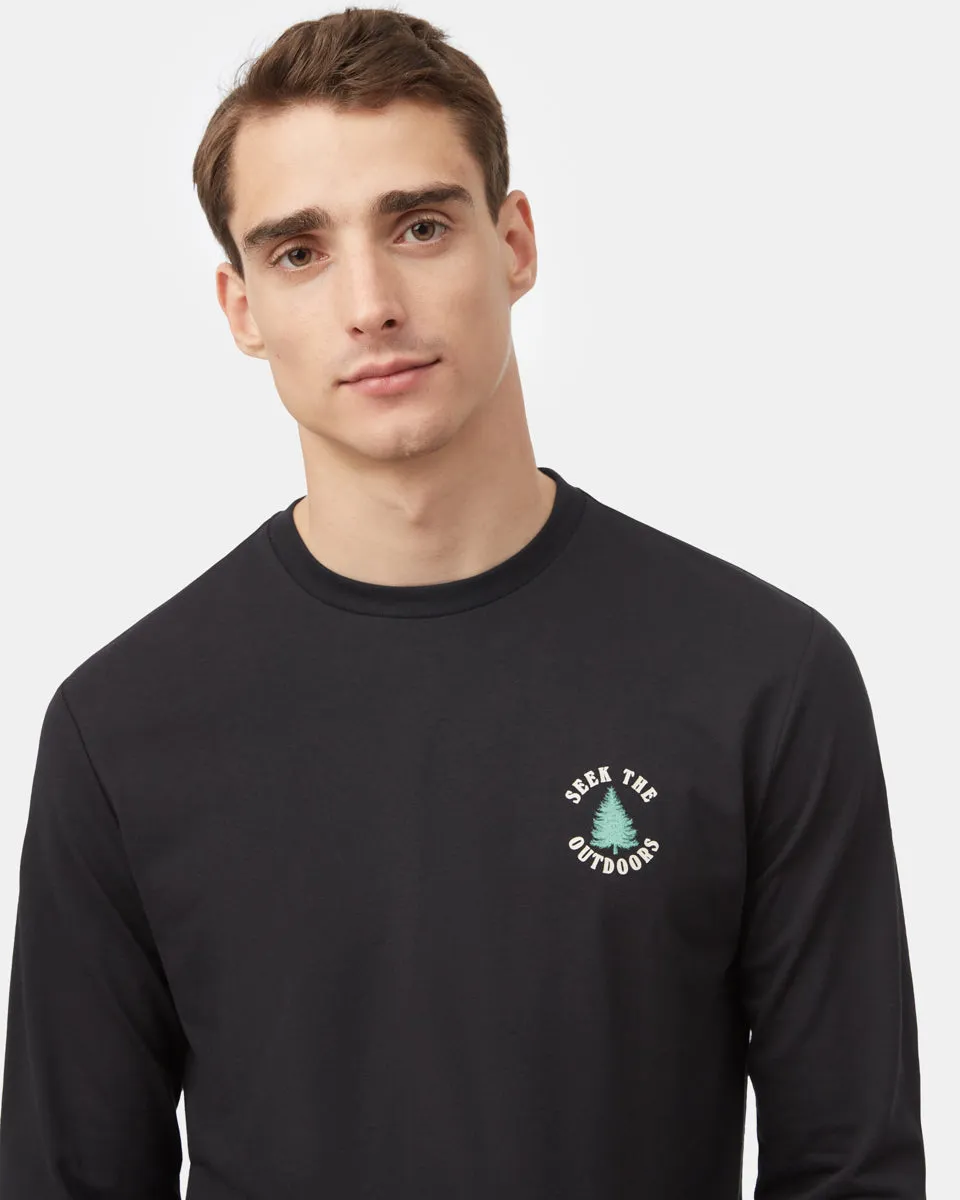 Seek Outdoors Longsleeve sold by tentree product image thumbnail 4