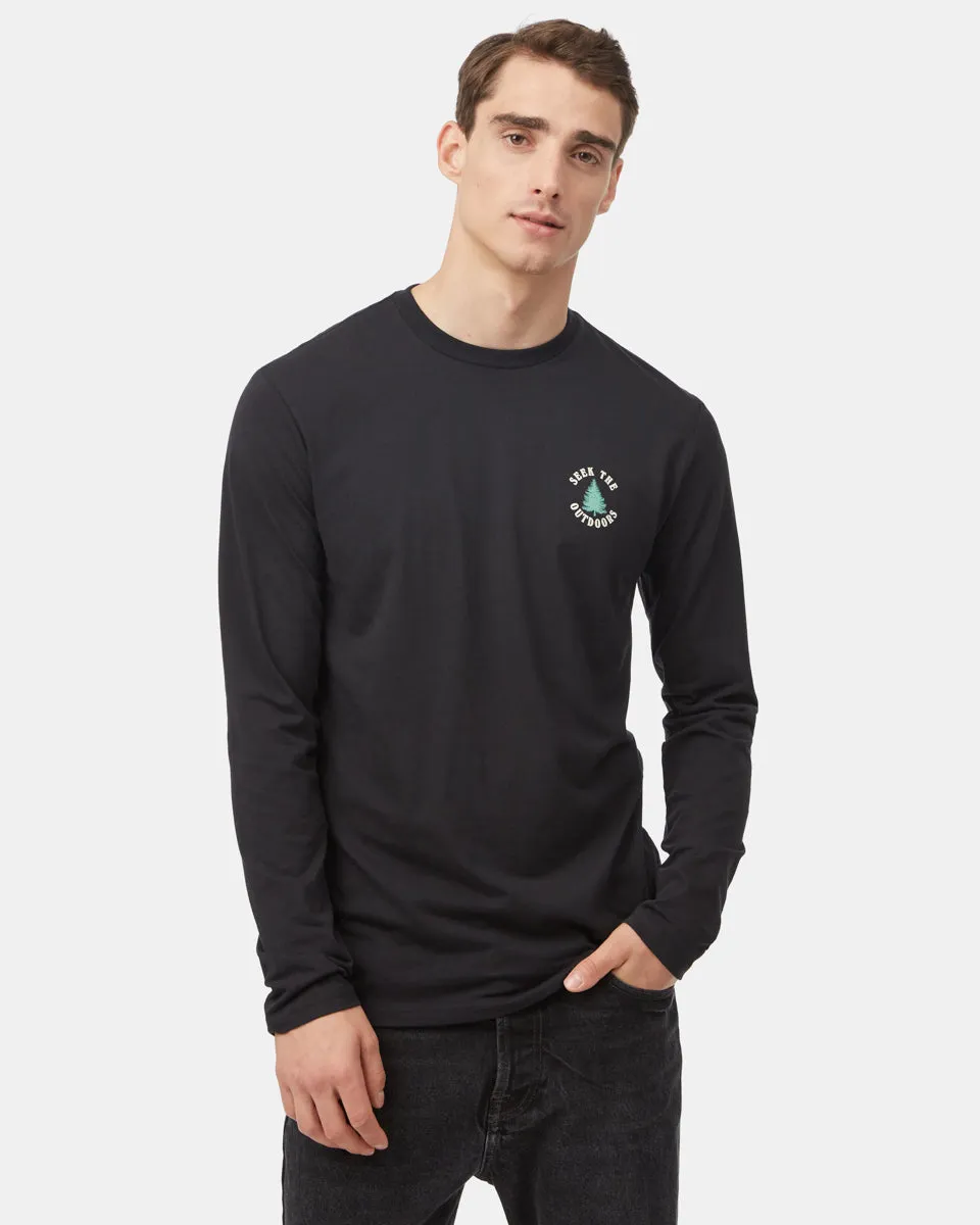 Seek Outdoors Longsleeve sold by tentree product image thumbnail 3