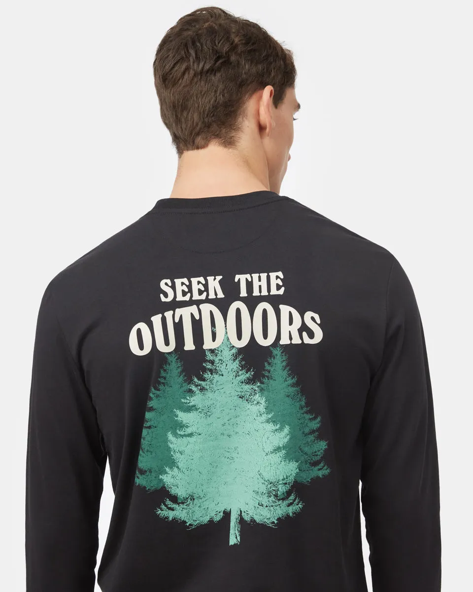 Seek Outdoors Longsleeve sold by tentree product image thumbnail 5
