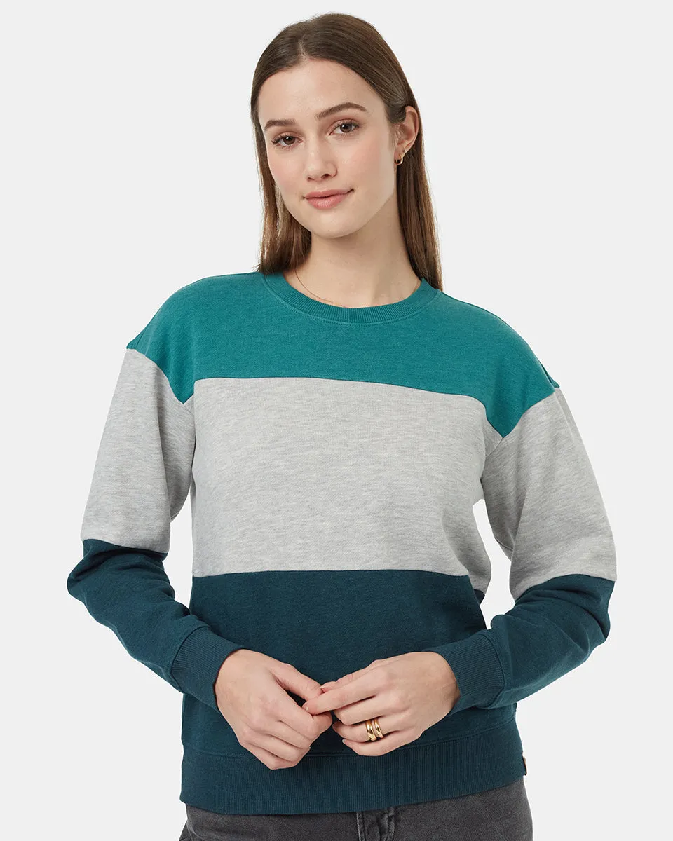 Treefleece Blocked Crew sold by tentree product image thumbnail 4