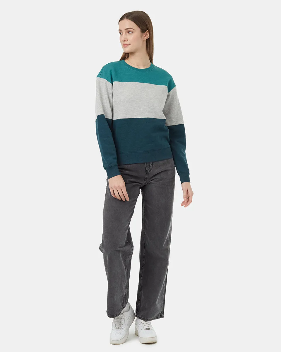 Treefleece Blocked Crew sold by tentree