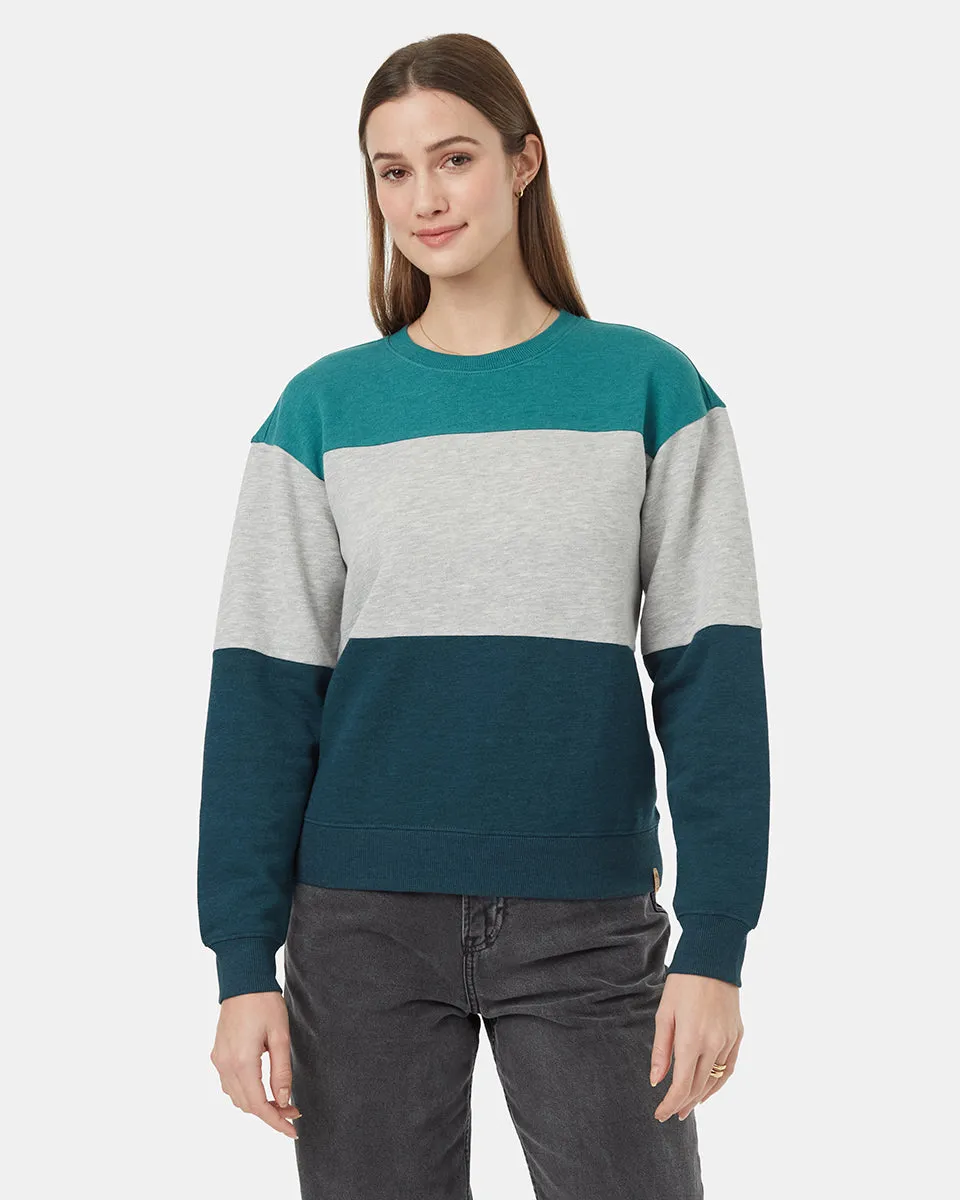 Treefleece Blocked Crew sold by tentree product image thumbnail 2