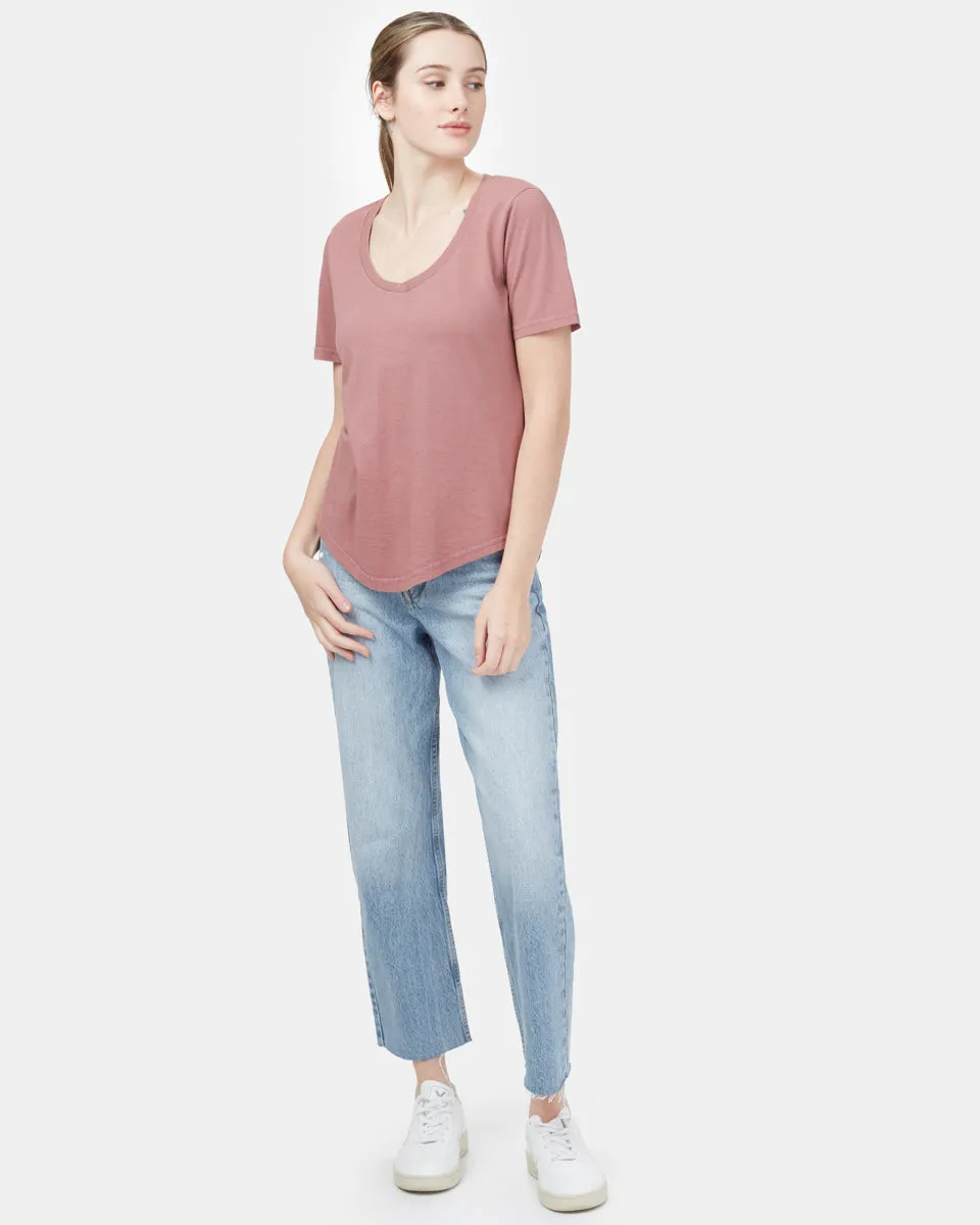 Natural Dye V-Neck T-Shirt sold by tentree