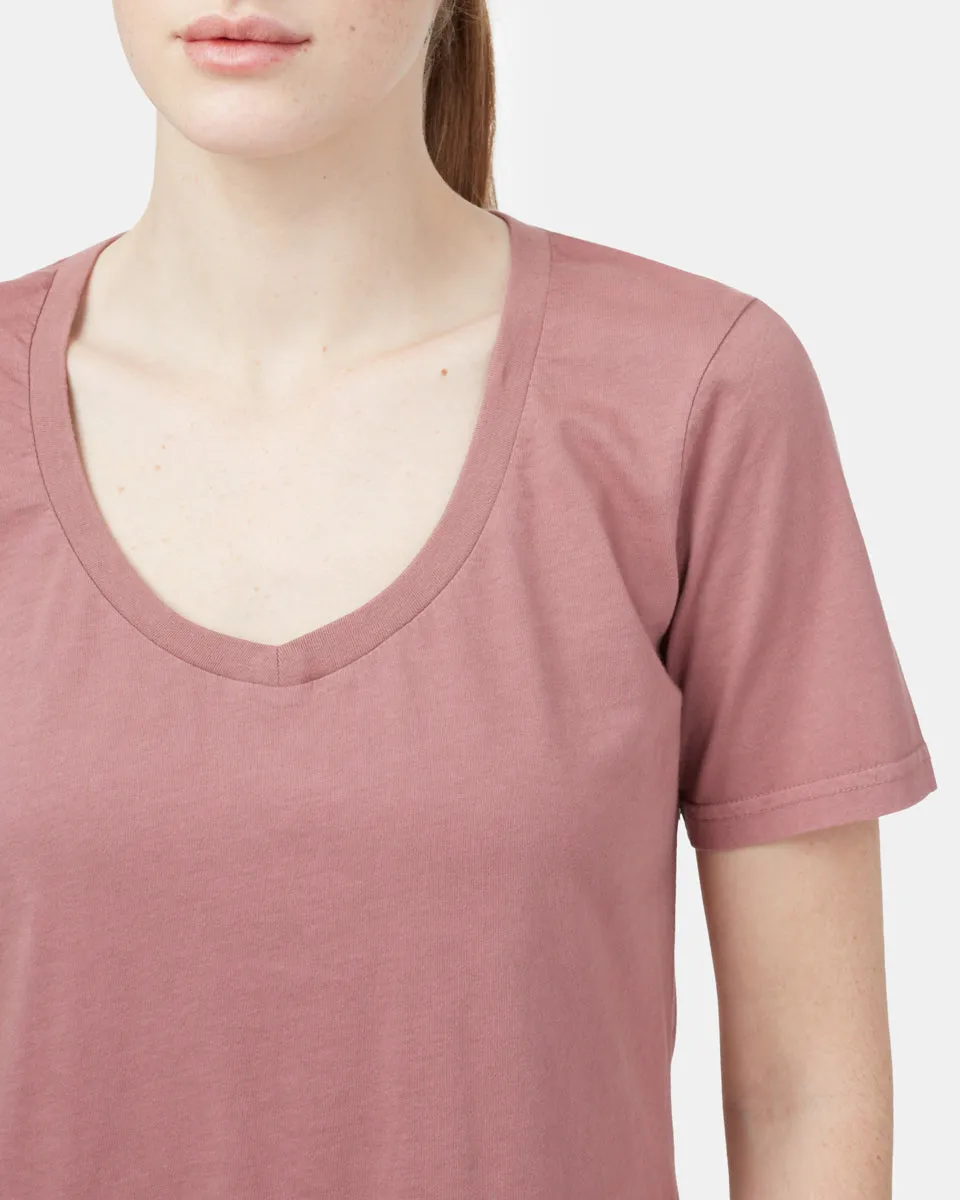 Natural Dye V-Neck T-Shirt sold by tentree product image thumbnail 2