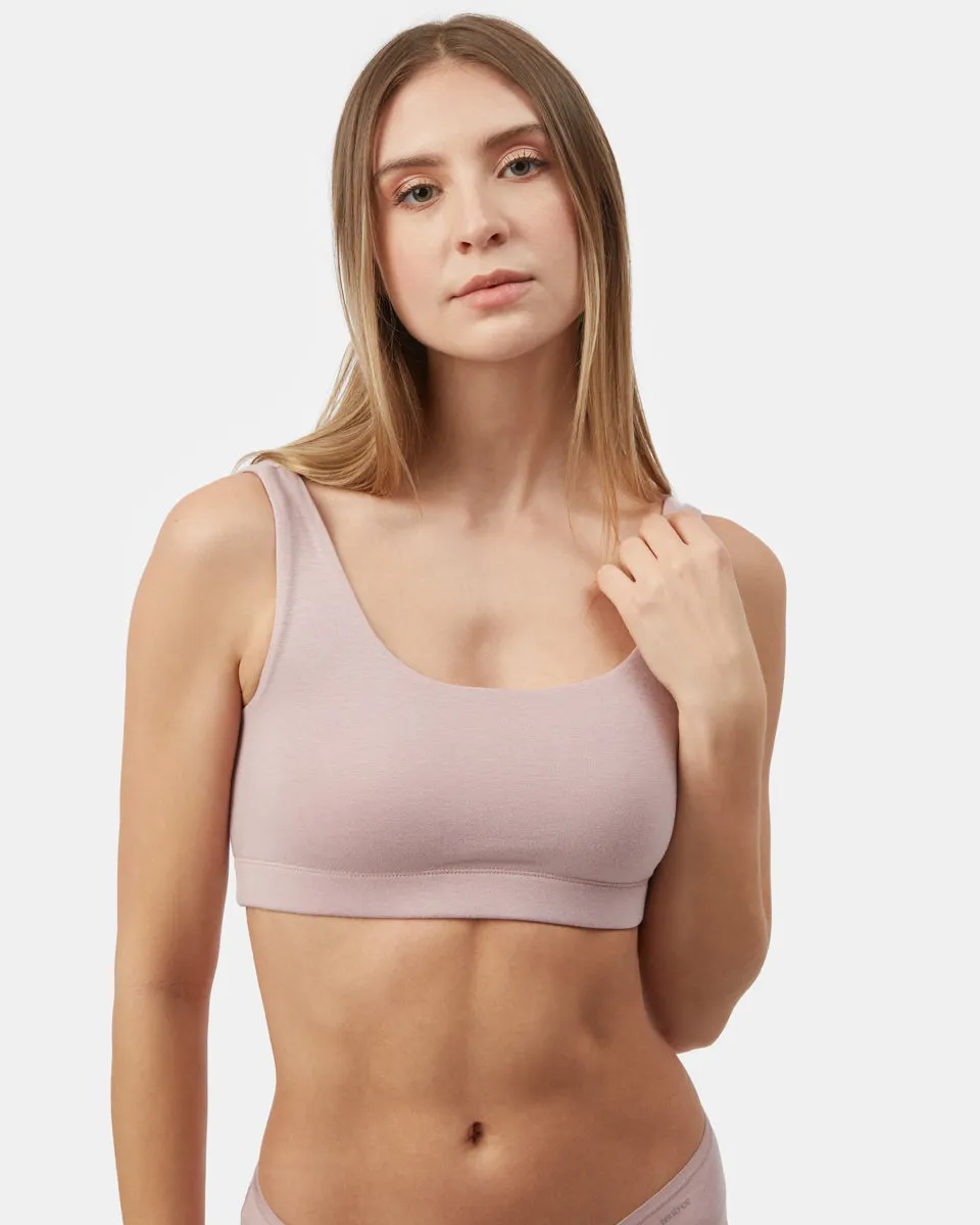 The Everyday Scoop Bralette sold by tentree