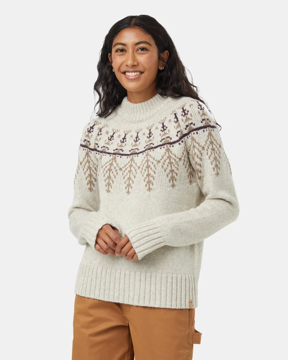 Highline Wool Intarsia Sweater sold by tentree