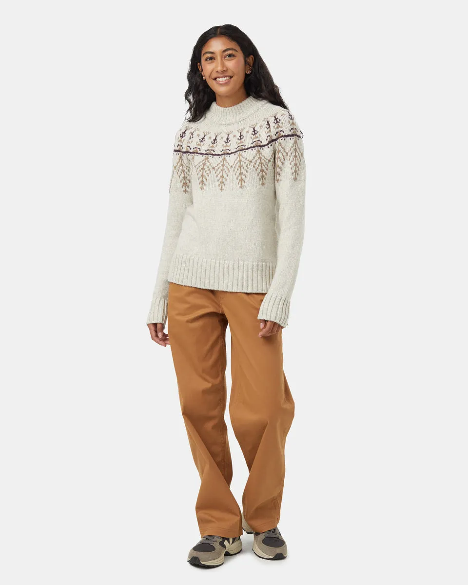 Highline Wool Intarsia Sweater sold by tentree product image thumbnail 2