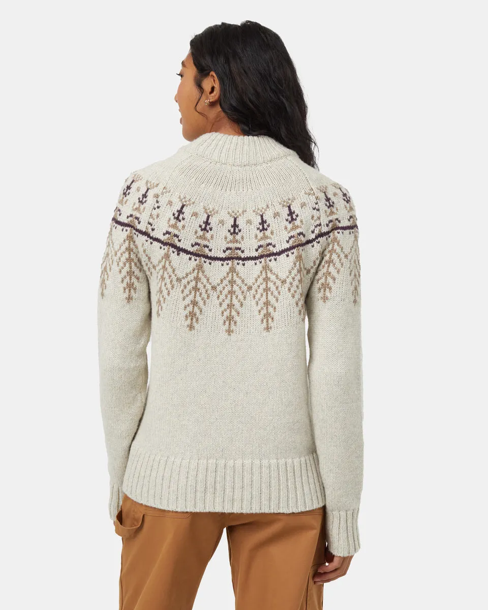 Highline Wool Intarsia Sweater sold by tentree product image thumbnail 3