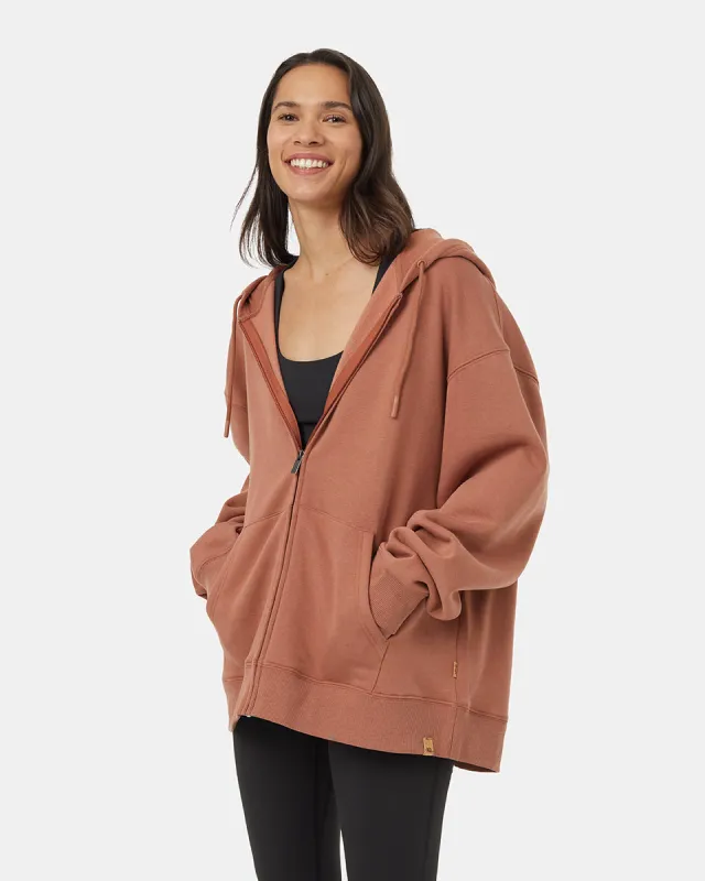 TreeFleece Oversized Zip Hoodie sold by tentree