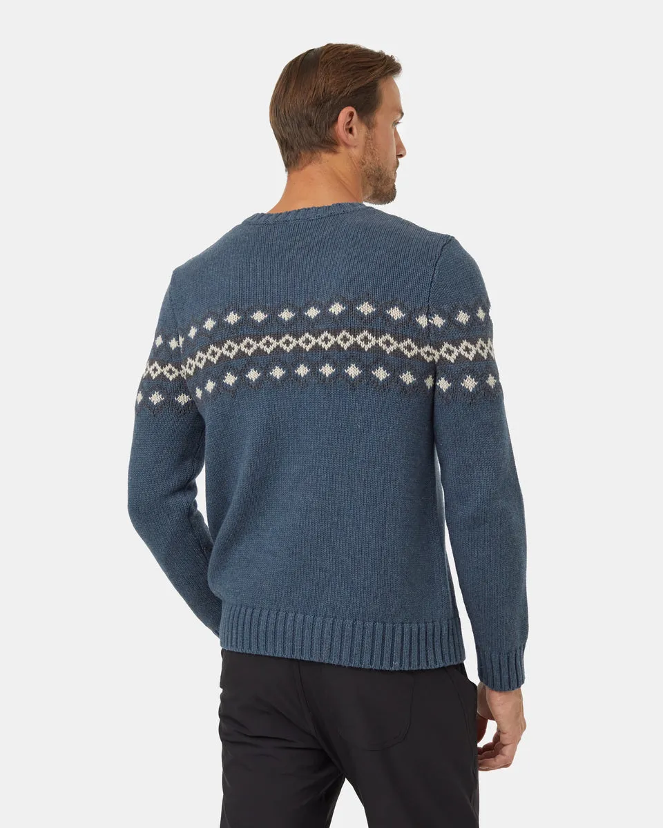 Highline Intarsia Crew Sweater sold by tentree product image thumbnail 3