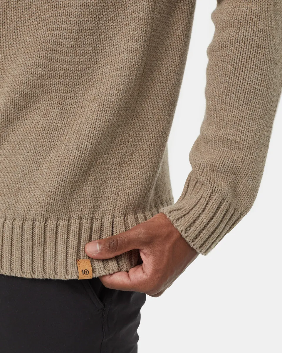 Highline Intarsia Crew Sweater sold by tentree product image thumbnail 5