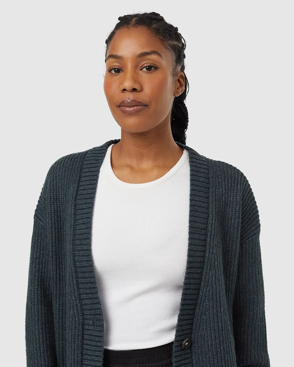 Highline Oversized Button Cardigan sold by tentree product image thumbnail 4