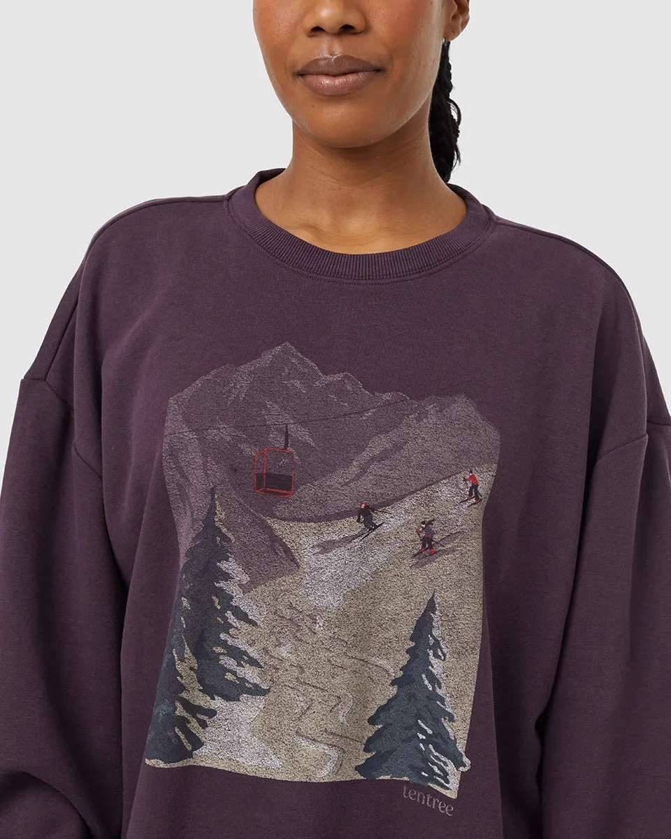 Alpine Oversized Crew sold by tentree product image thumbnail 4