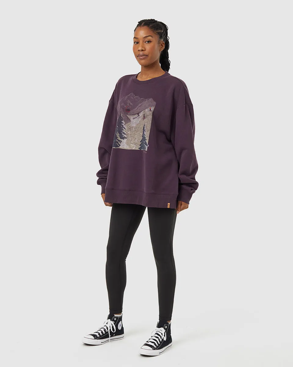 Alpine Oversized Crew sold by tentree product image thumbnail 2