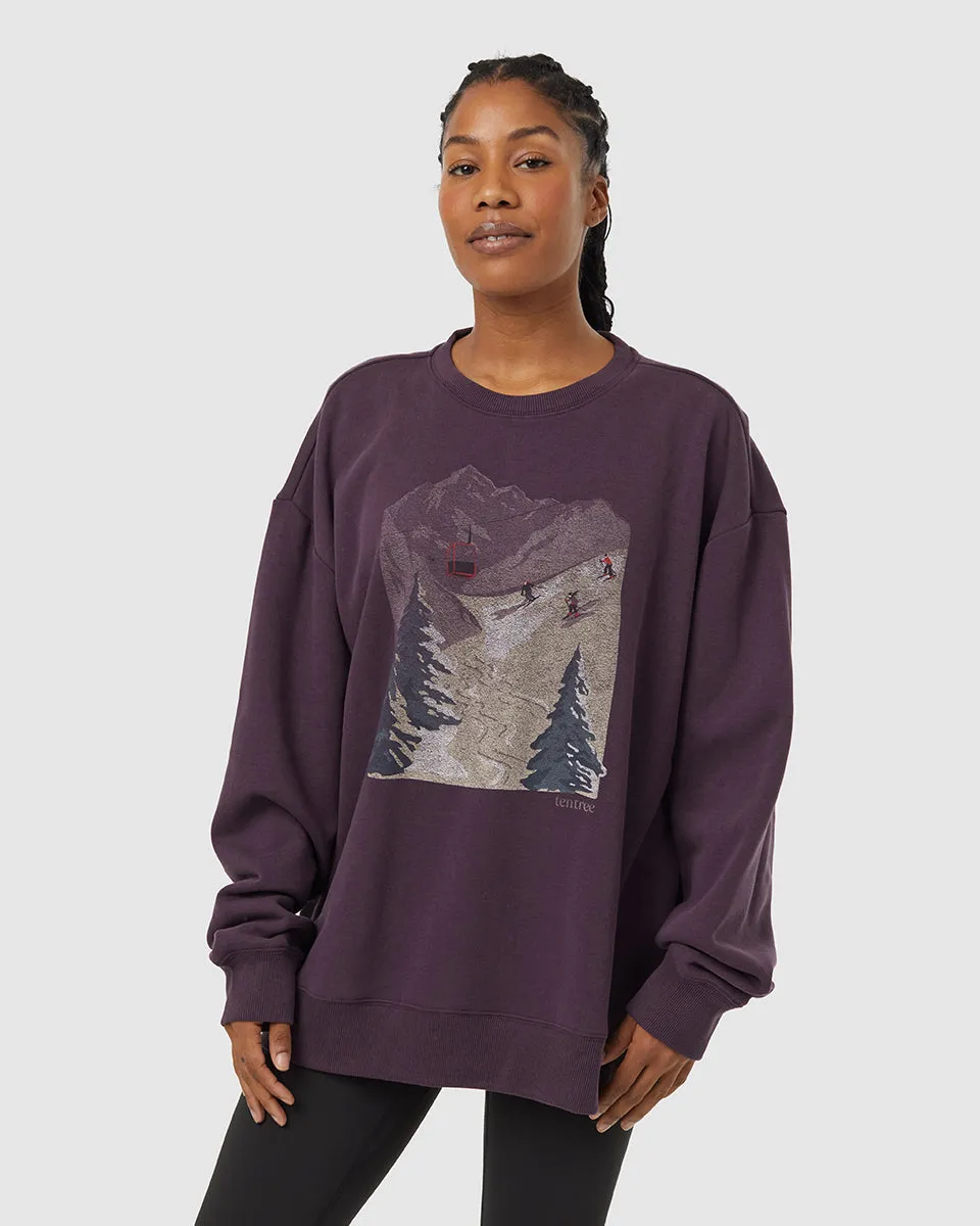 Alpine Oversized Crew sold by tentree
