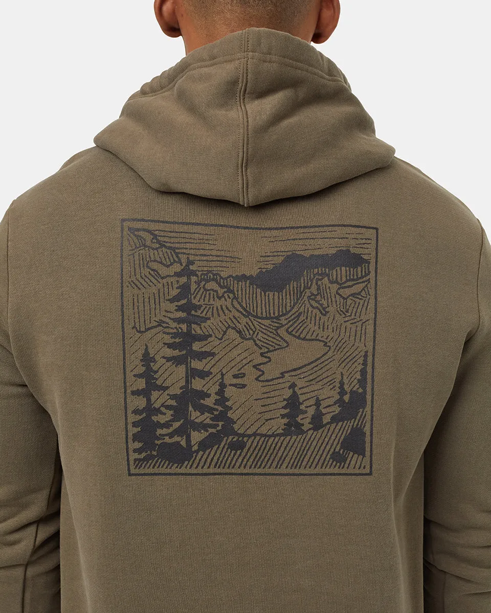 Etched Mountain Hoodie sold by tentree product image thumbnail 3