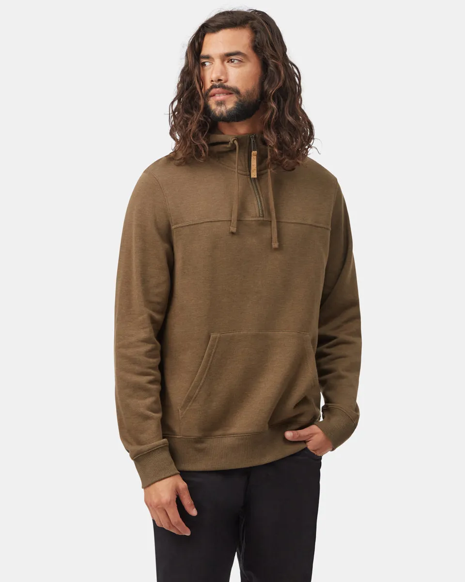 TreeFleece 1/4 Zip Hoodie sold by tentree
