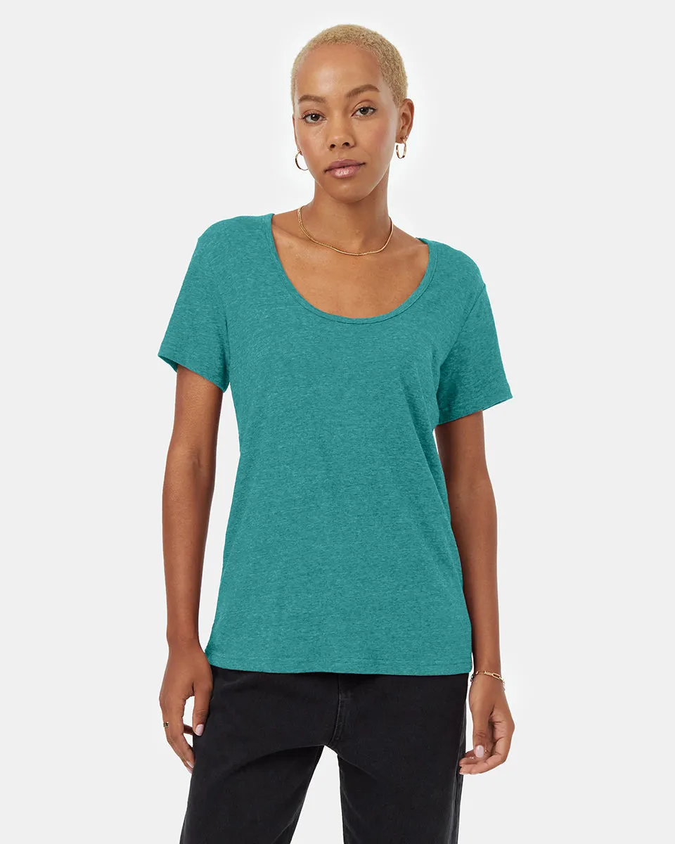 Hemp Scoop Neck T-Shirt sold by tentree