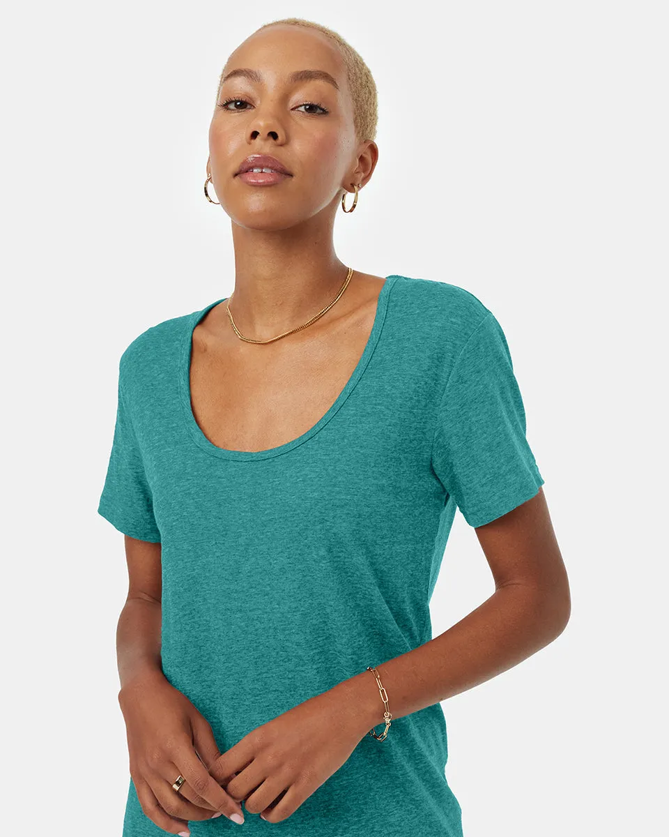 Hemp Scoop Neck T-Shirt sold by tentree product image thumbnail 4