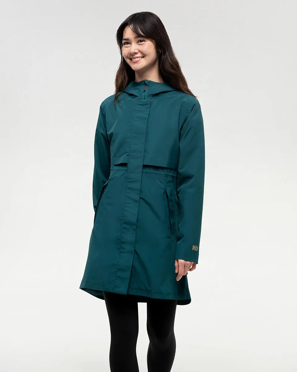 Nimbus Long Rain Jacket sold by tentree product image thumbnail 2