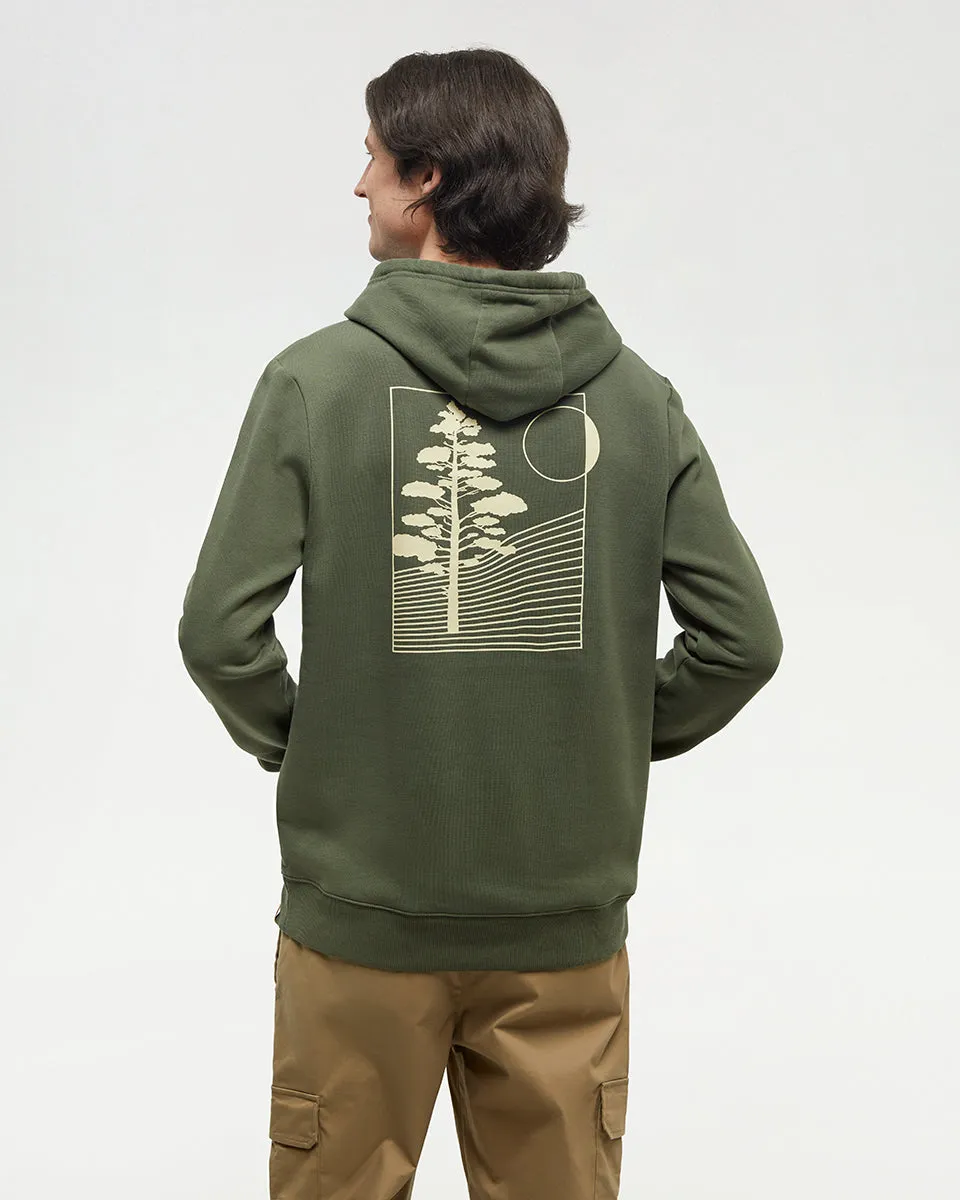 Linear Tree Hoodie sold by tentree