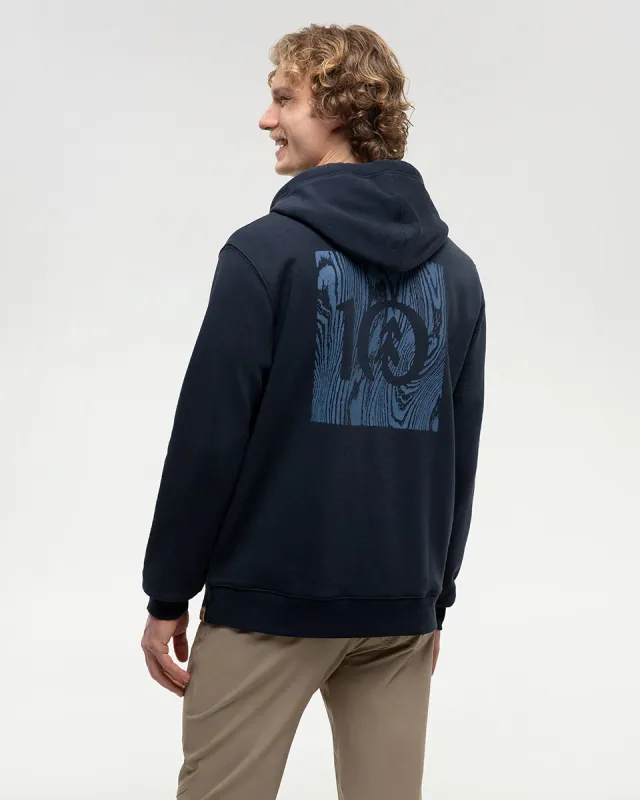 Woodblock Ten Zip Hoodie sold by tentree