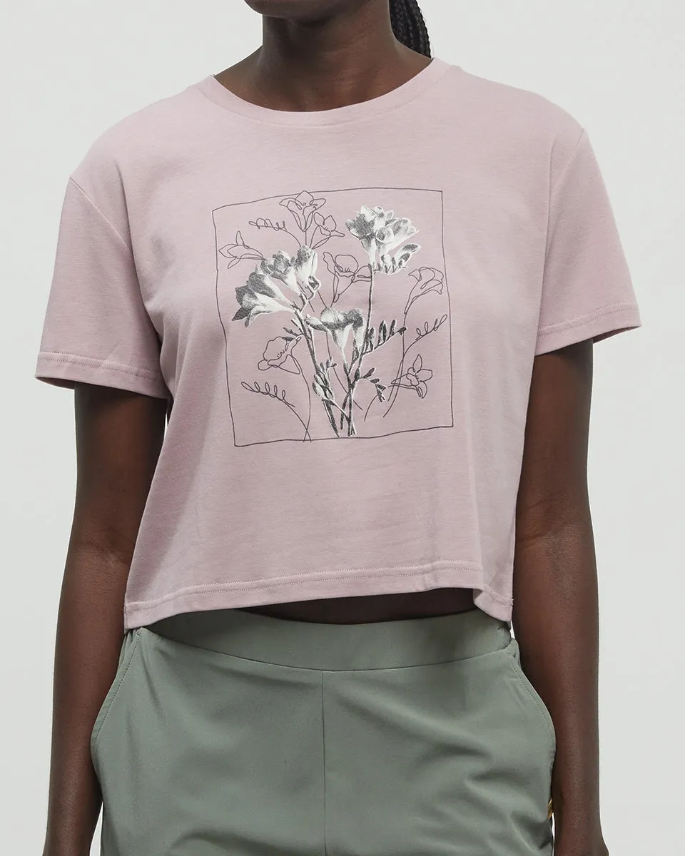 Floral Crop T-Shirt sold by tentree product image thumbnail 4