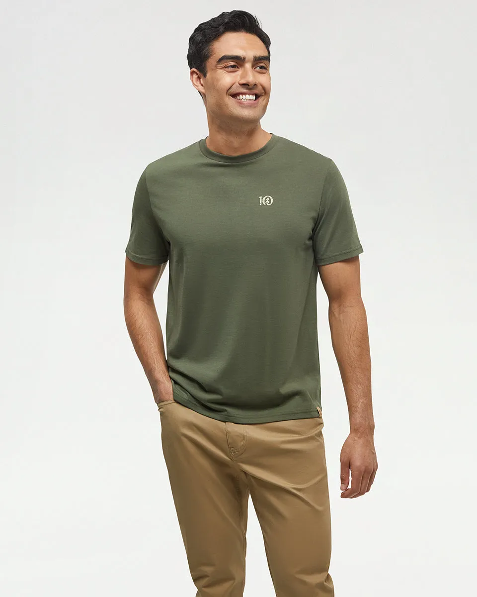 Woodblock Ten T-Shirt sold by tentree product image thumbnail 3