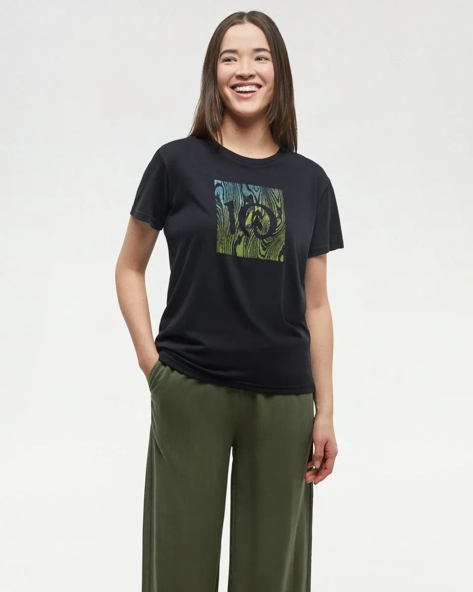 Restoration Woodblock T-Shirt sold by tentree