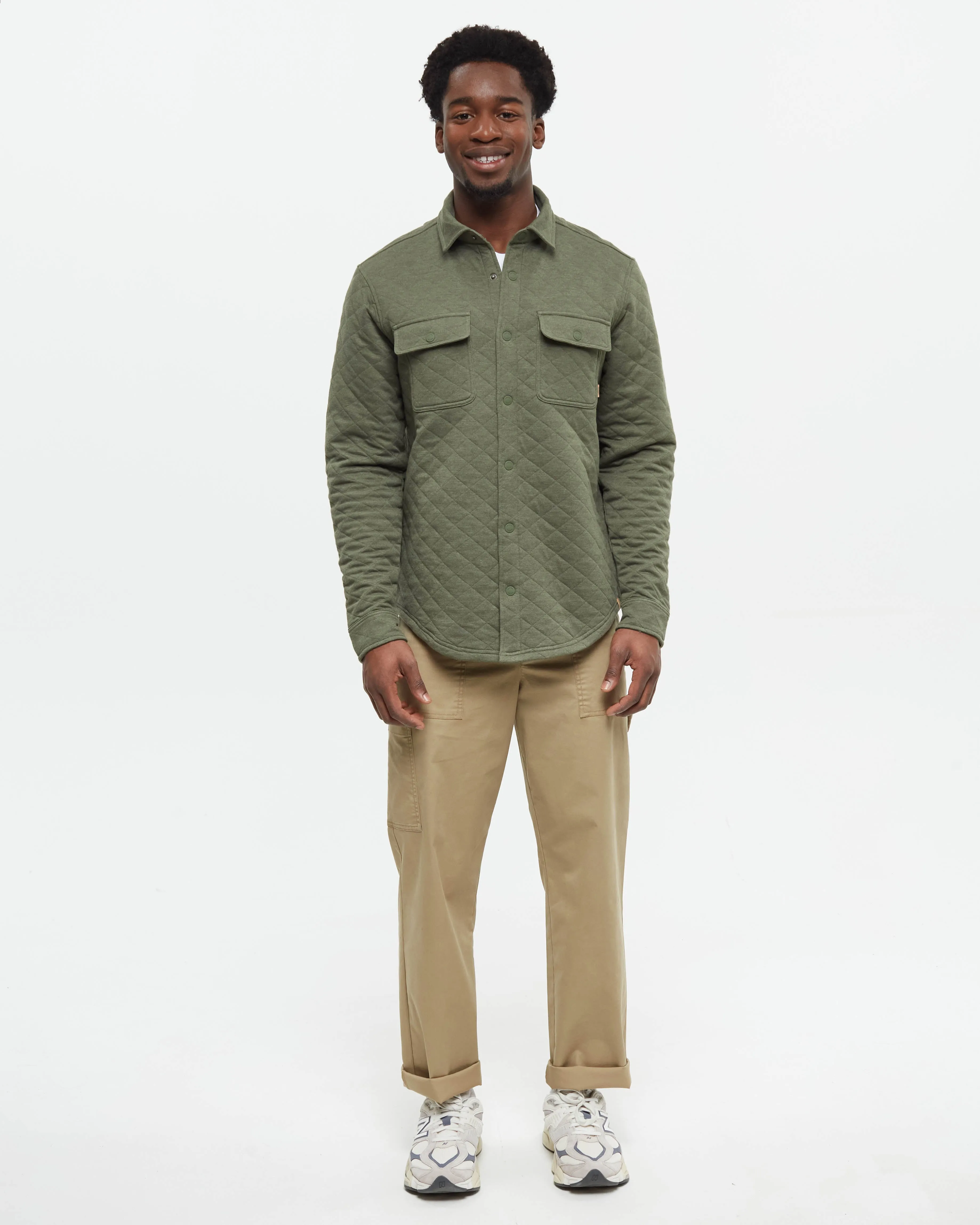 Quilted Colville Shacket sold by tentree product image thumbnail 2