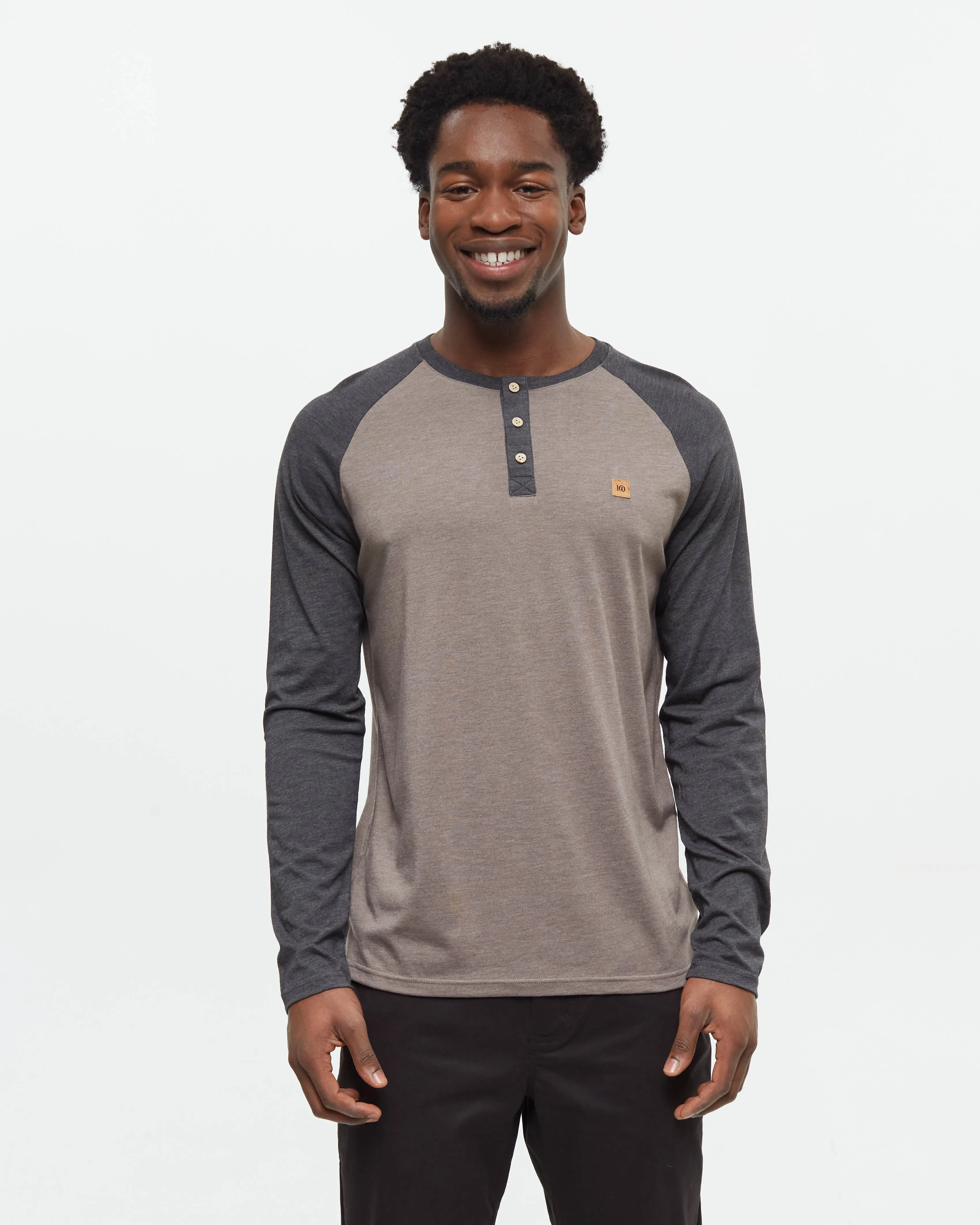 TreeBlend Baker Henley Longsleeve sold by tentree