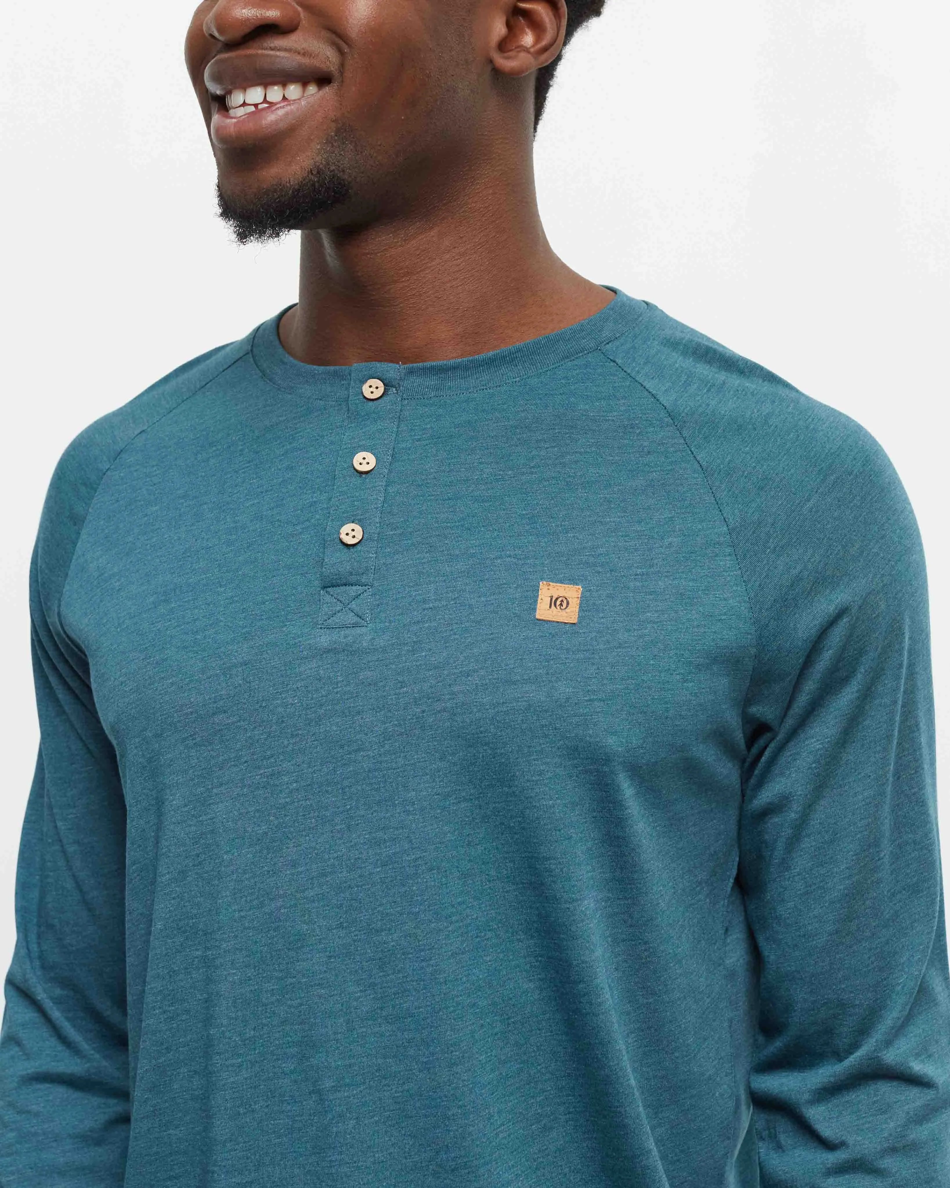 Baker Henley Longsleeve sold by tentree product image thumbnail 4