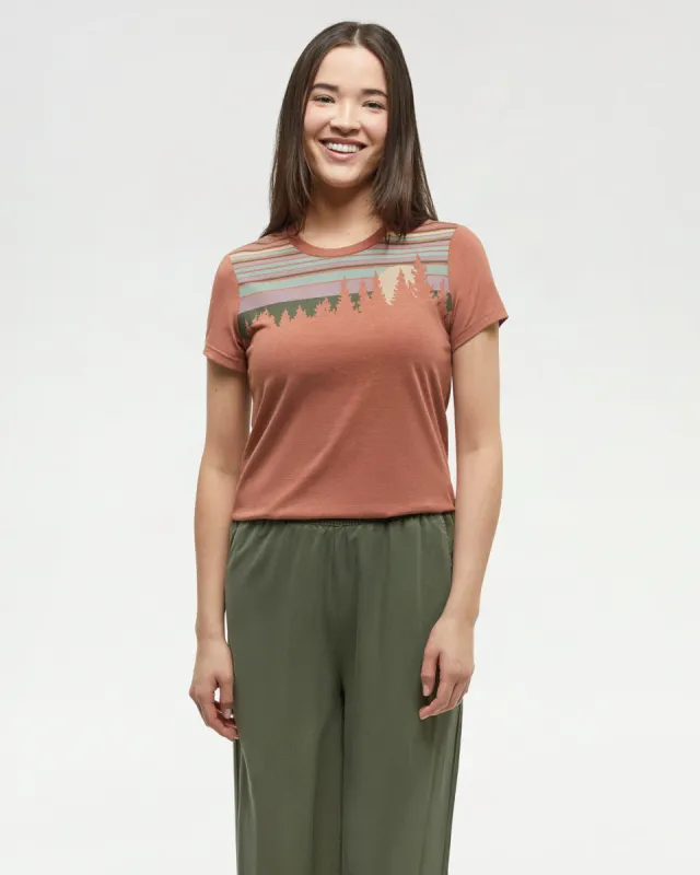 Retro Juniper T-Shirt made by tentree