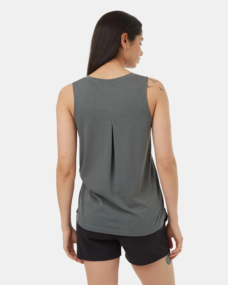 TreeBlend V-Neck Tank sold by tentree product image thumbnail 3