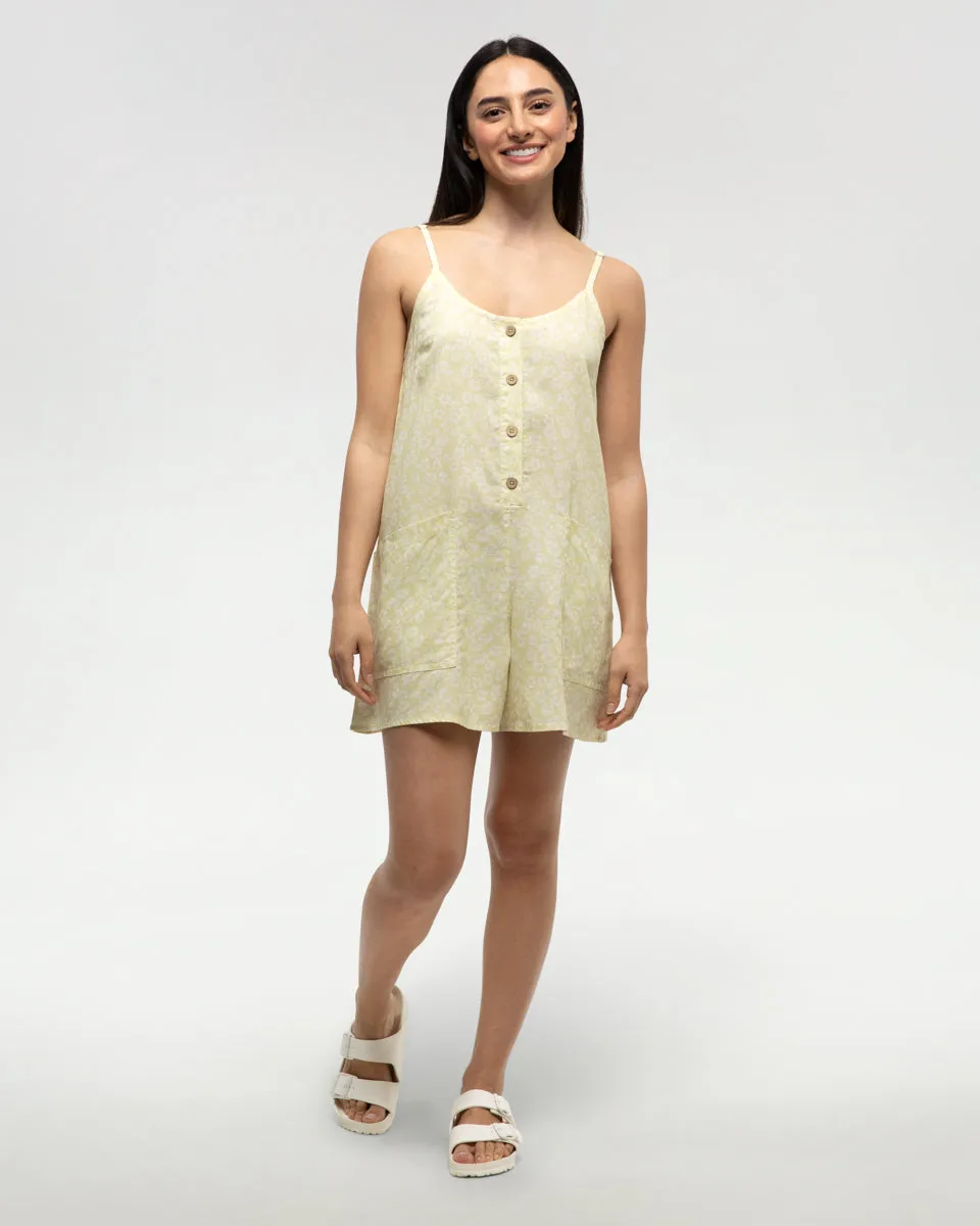 Hemp Laurel Romper sold by tentree