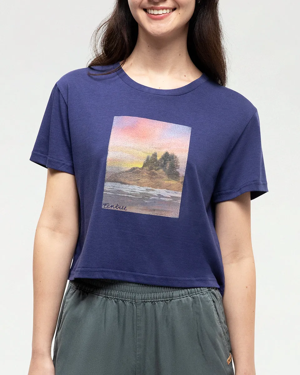 Breakwater Crop T-Shirt sold by tentree product image thumbnail 4