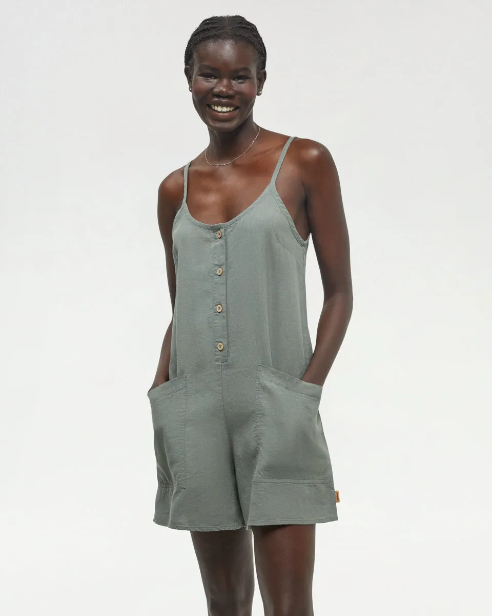 Hemp Laurel Romper sold by tentree product image thumbnail 2