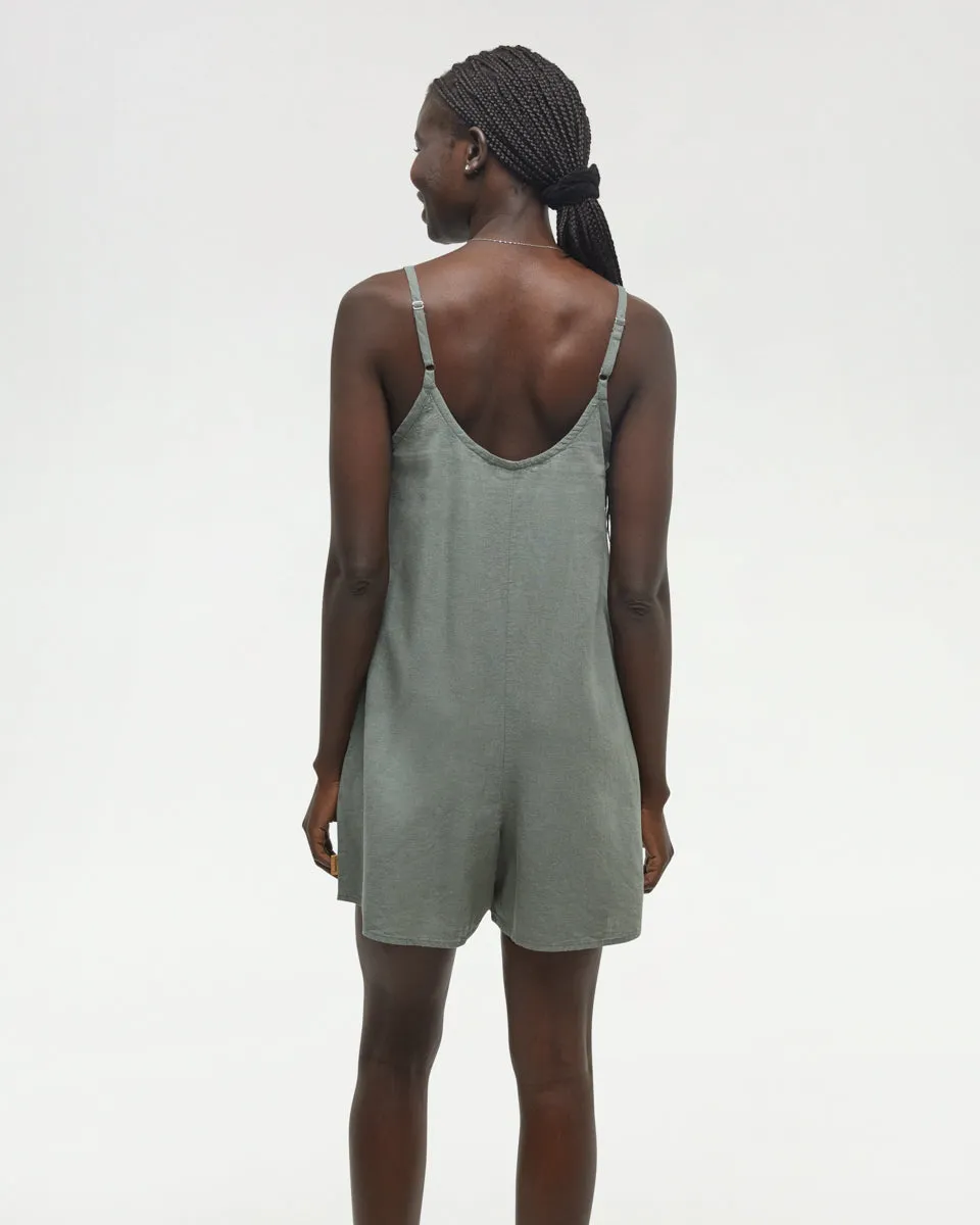 Hemp Laurel Romper sold by tentree product image thumbnail 3