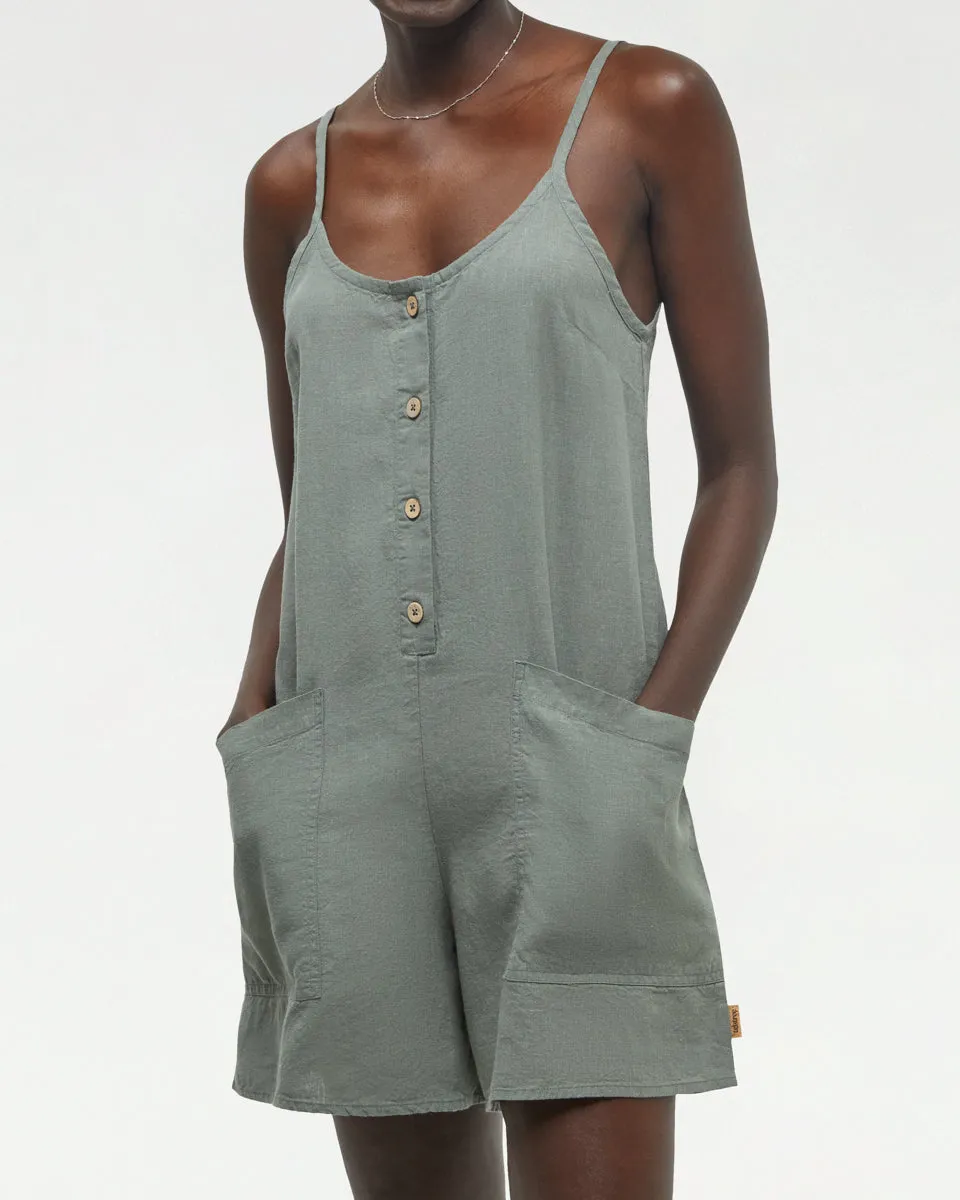 Hemp Laurel Romper sold by tentree product image thumbnail 4