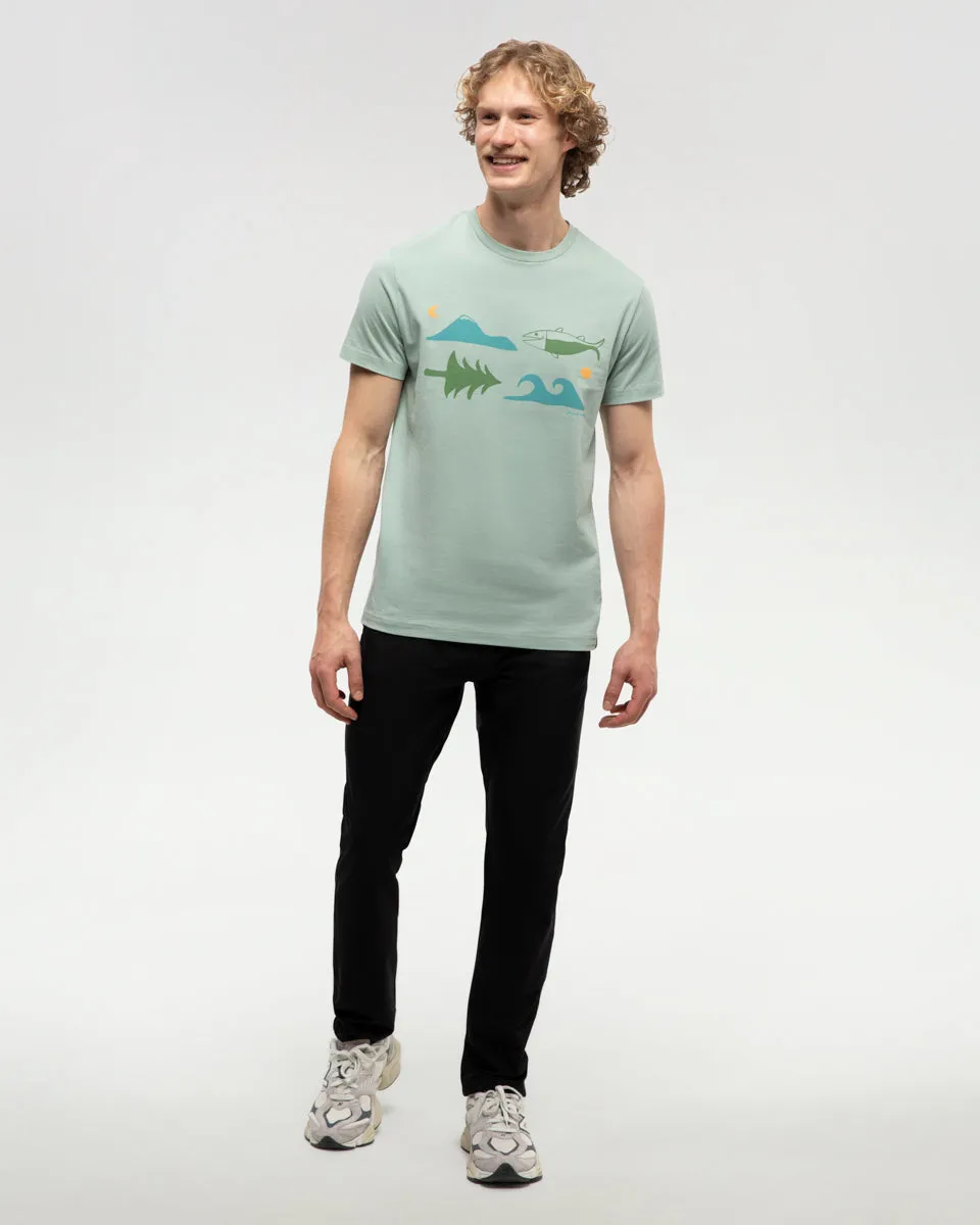 Seaforestation Regenerative T-Shirt sold by tentree product image thumbnail 2