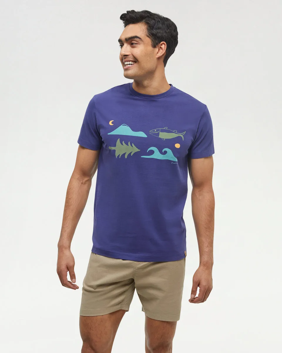 Seaforestation Regenerative T-Shirt sold by tentree